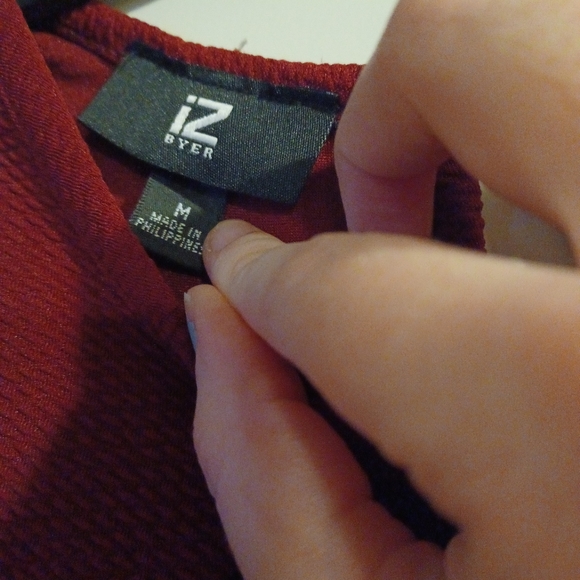 Red Wine Colored Dress - Picture 4 of 5